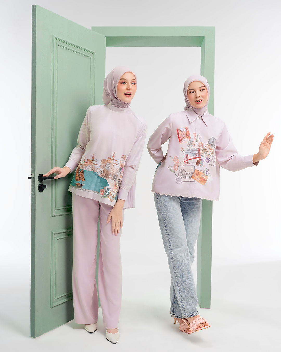 Model Blouse Hijab