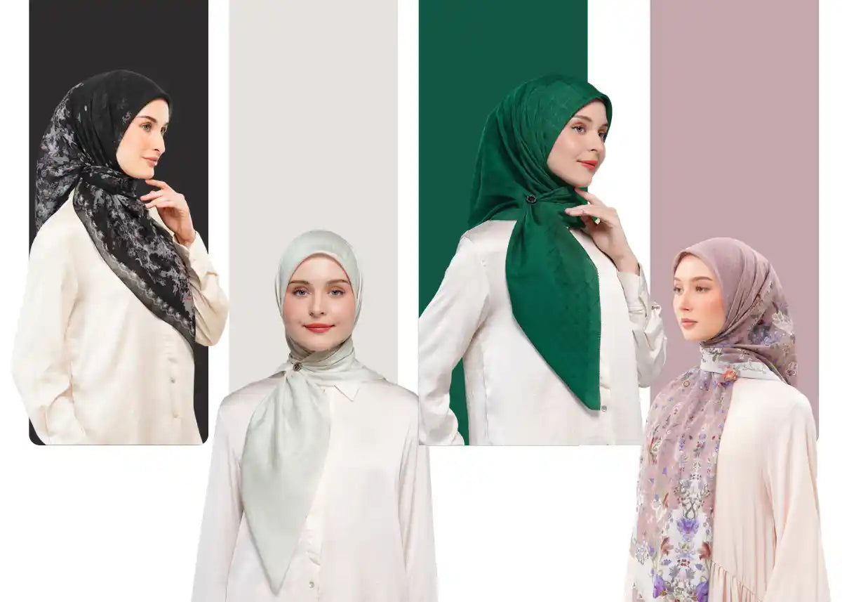 Baju Putih Cocok dengan Jilbab Warna Apa