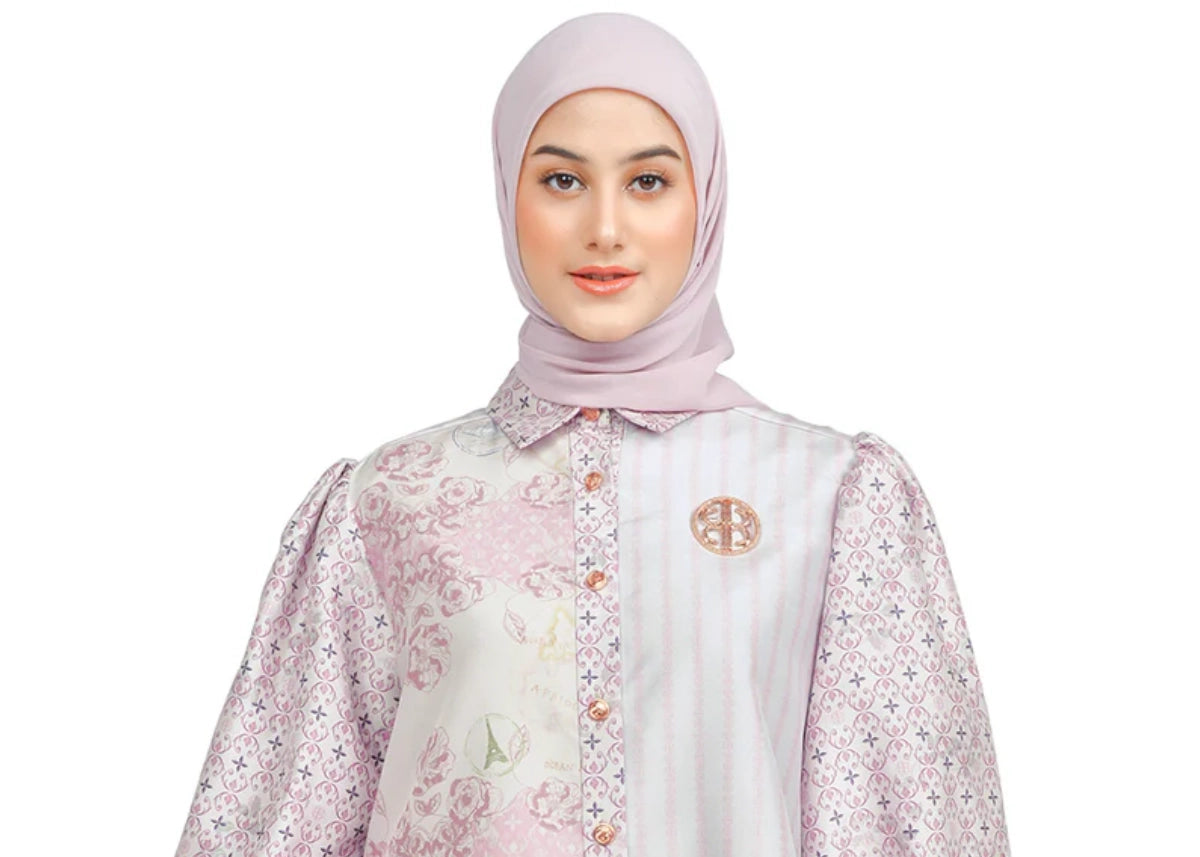 Inspirasi OOTD Hijab Warna Pastel yang Kekinian