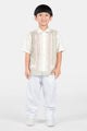 Imperial Mughal Kids Shirt - White