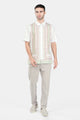 Imperial Mughal Men Shirt - White