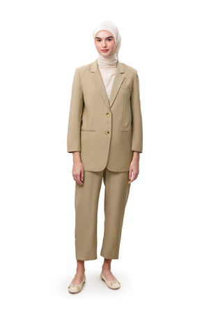 Mabel Blazer - Tan