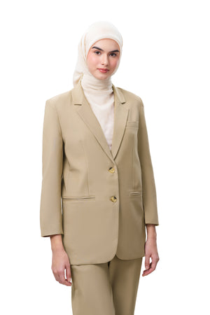 Mabel Blazer - Tan