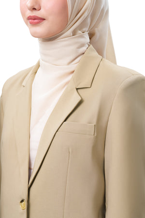 Mabel Blazer - Tan
