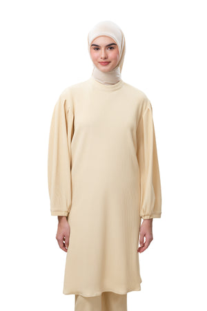 Serina Knit Tunic - Cream
