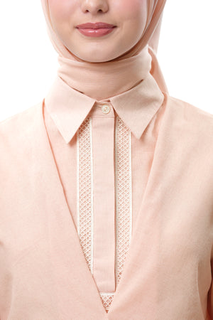 Hela Lace Shirt- Pink