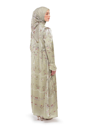 Sweet Eid Loose Dress - Sand