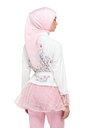 Sweet Eid Flare Shirt - Ivory