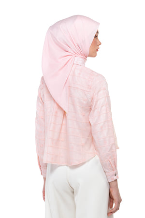 Sweet Eid Crop Shirt - Pink