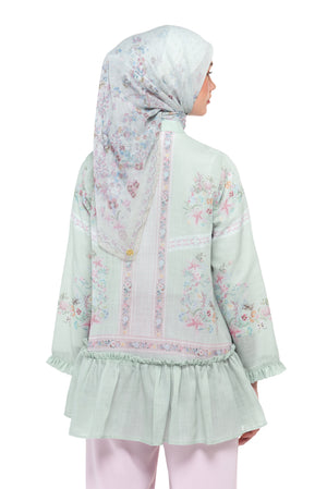 Sweet Eid Tiered Shirt - Mint