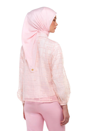 Sweet Eid Ruffled Shirt - Pink