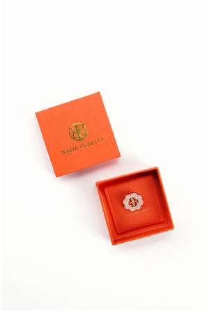 Aurora Pin Brooch - Gold