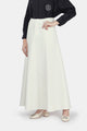 Alicia Flare Skirt - White