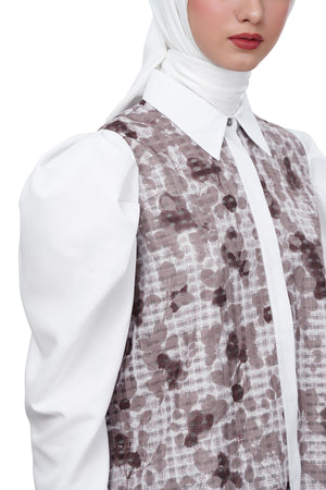 Autumn Grace Puffy Shirt - Pink