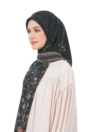 Abu Dhabi Blossom Series Large - Black