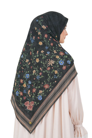 Abu Dhabi Blossom Series Large - Black