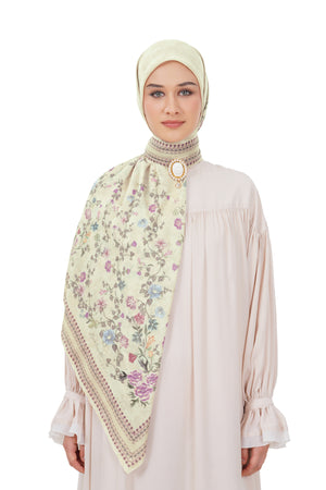 Abu Dhabi Blossom Series Large - Cream