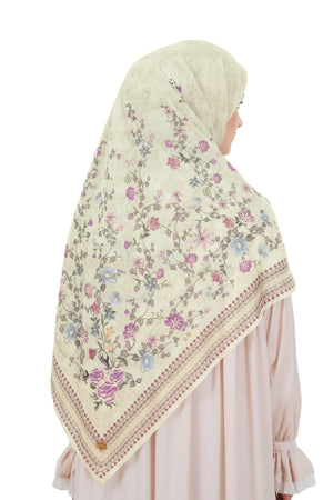 Abu Dhabi Blossom Series Large - Cream