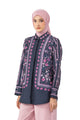 Abu Dhabi Blossom Basic Shirt - Navy