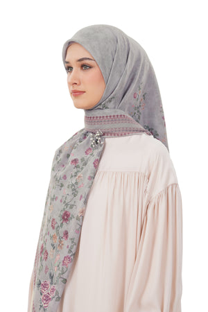 Abu Dhabi Blossom Series Large - Grey