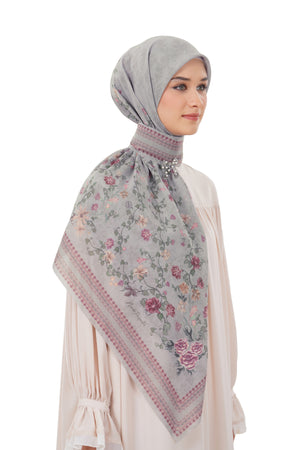 Abu Dhabi Blossom Series Large - Grey