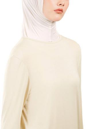 Aerosoft Inner - Long Sleeves - Ivory