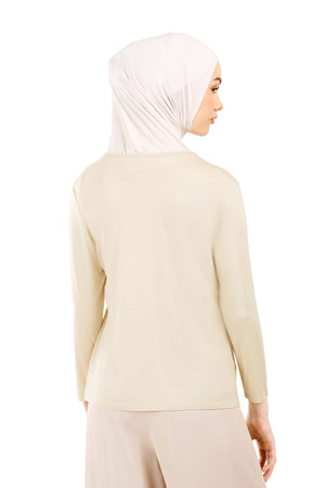Aerosoft Inner - Long Sleeves - Ivory