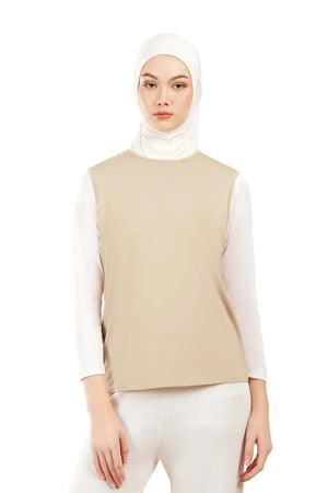 Aerosoft Inner - Sleeveless - Beige