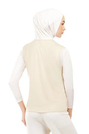 Aerosoft Inner - Sleeveless - Ivory