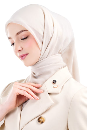 Angelina Magnet Pin Set - Rose Gold