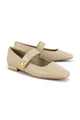 Anna Mary Janes - Beige