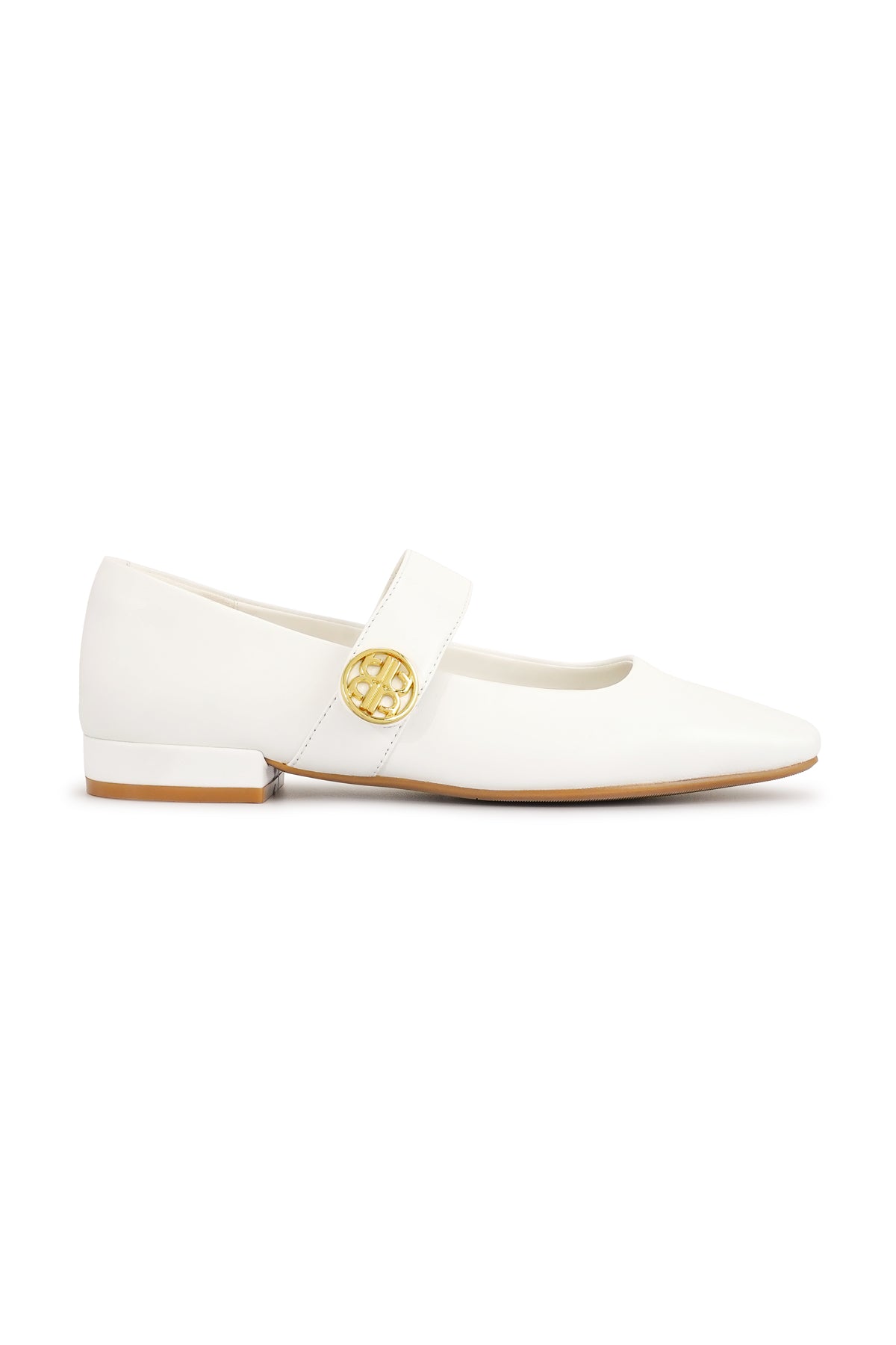 Anna Mary Janes - White