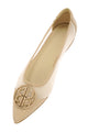 Arabella Flat Shoes - Beige