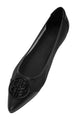 Arabella Flat Shoes - Black