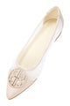 Arabella Flat Shoes - White