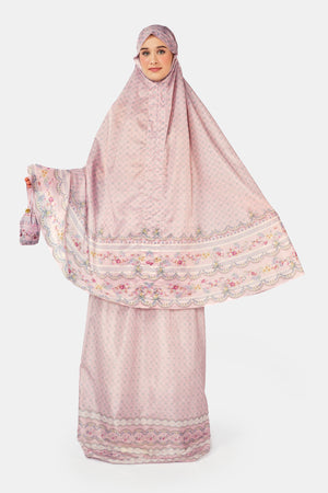 Romantic Eid Pocket Prayer Robe - Potpourri