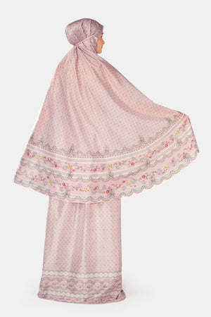 Romantic Eid Pocket Prayer Robe - Potpourri