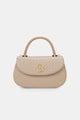 Selena Top Handle Bag - Beige