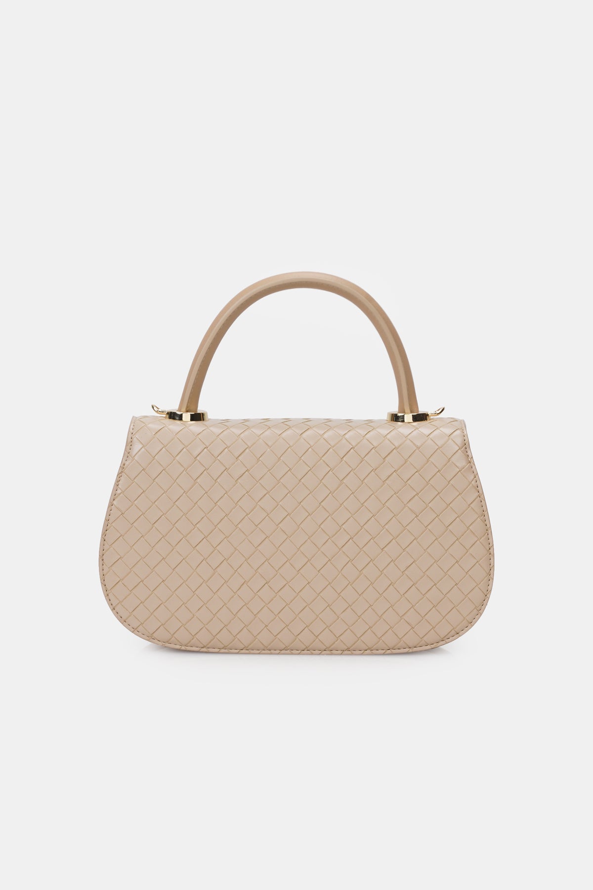 Selena Top Handle Bag - Beige