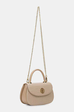 Selena Top Handle Bag - Beige