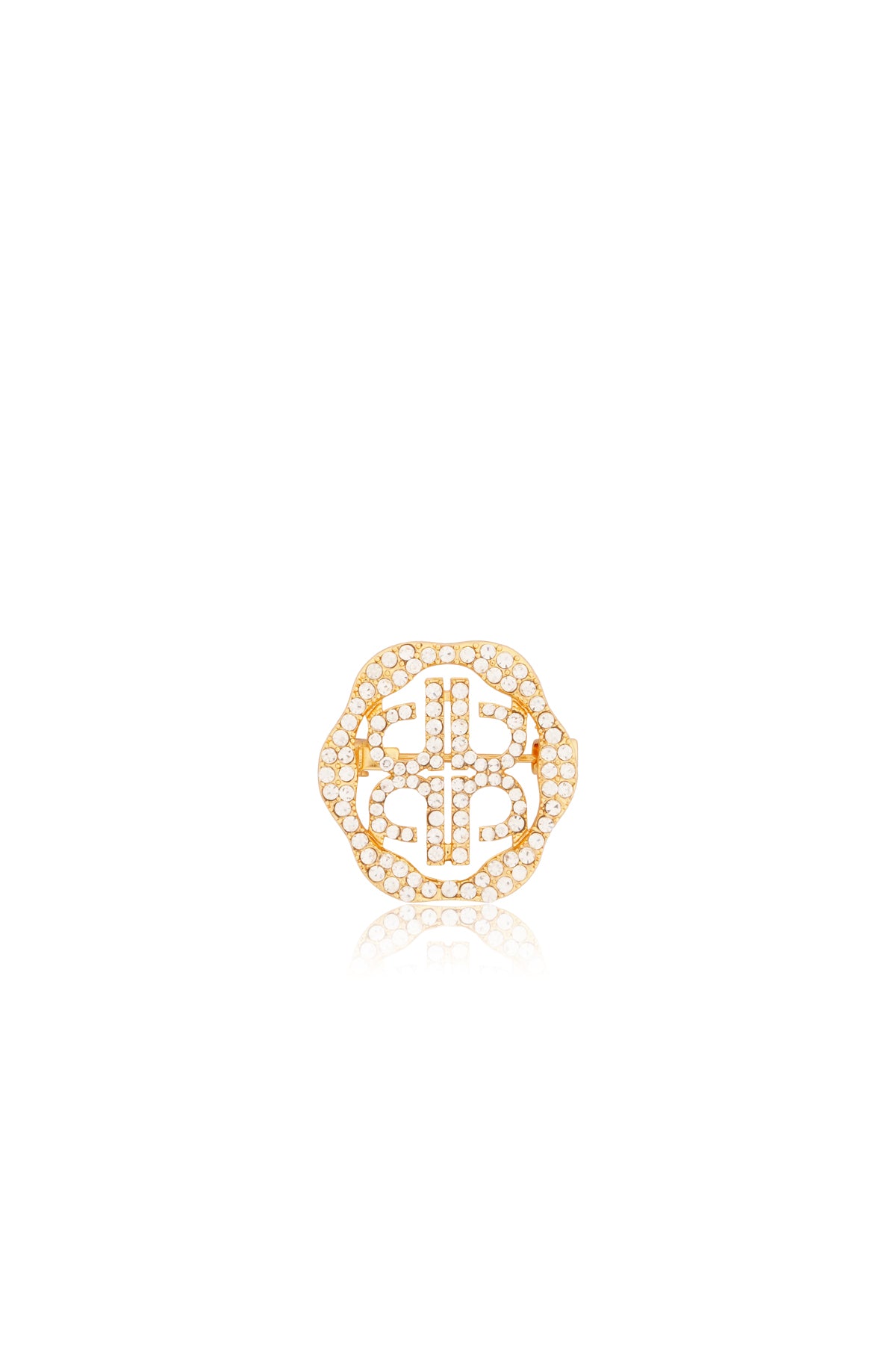 Bella Mini Brooch - Gold