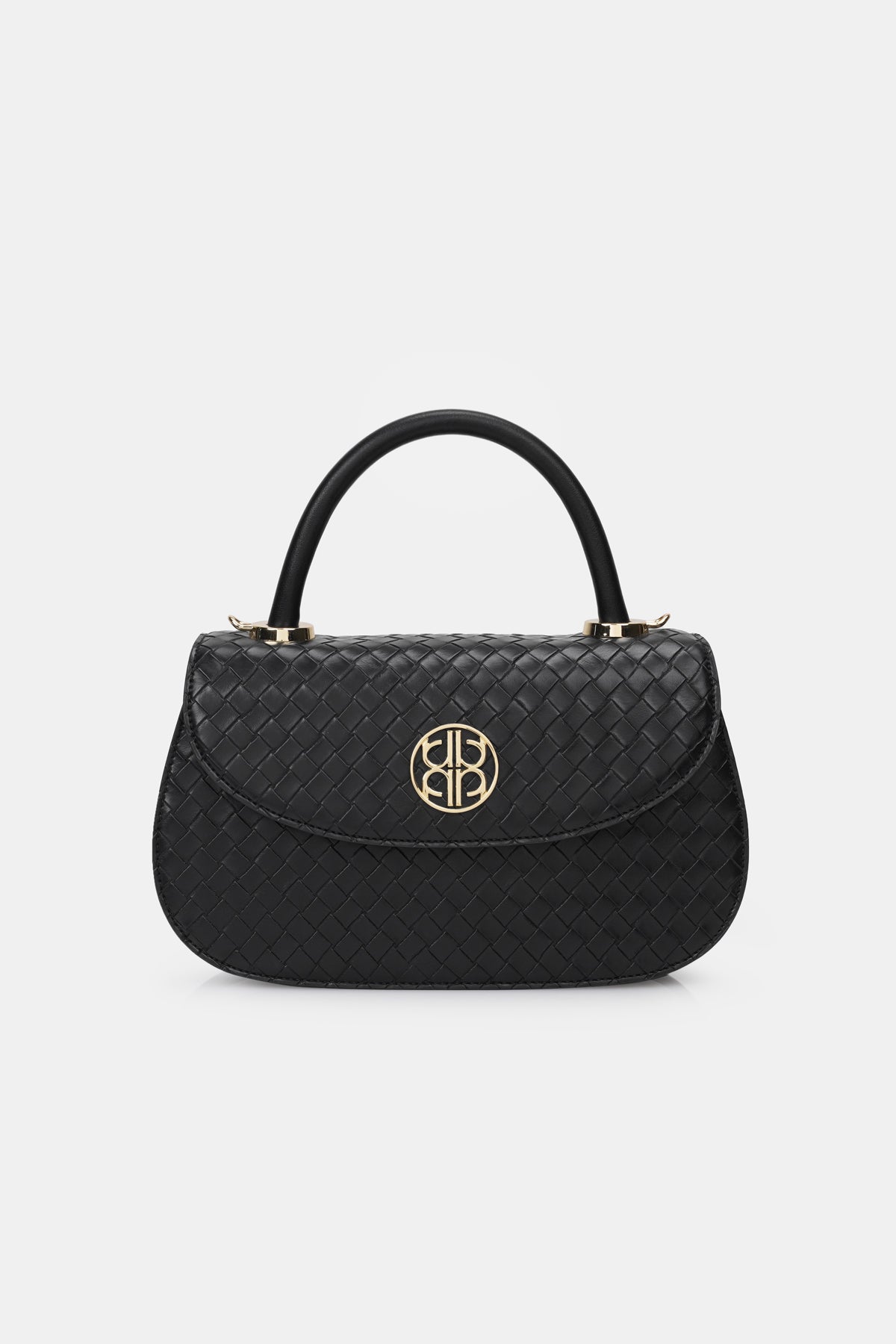 Selena Top Handle Bag - Black