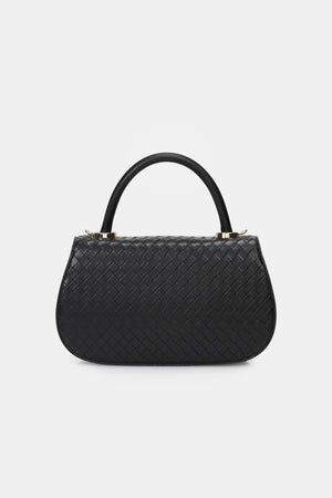 Selena Top Handle Bag - Black