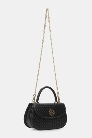 Selena Top Handle Bag - Black