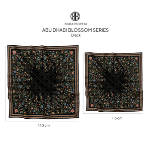 Abu Dhabi Blossom Series Large - Black