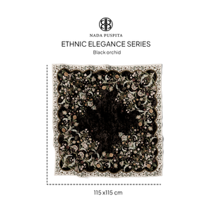 Ethnic Elegance Series - Black Orchid