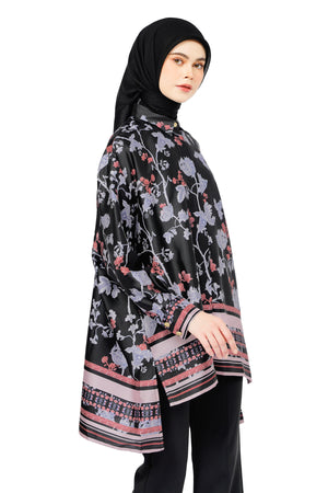 Bonjour Oversize Shirt - Black