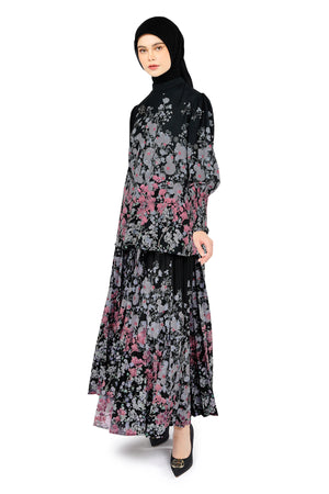 Bonjour Smock Blouse - Black