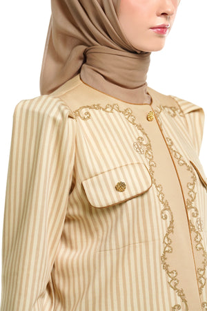 Ciao Bella Crop Shirt - Rustic Yellow