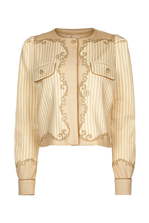 Ciao Bella Crop Shirt - Rustic Yellow